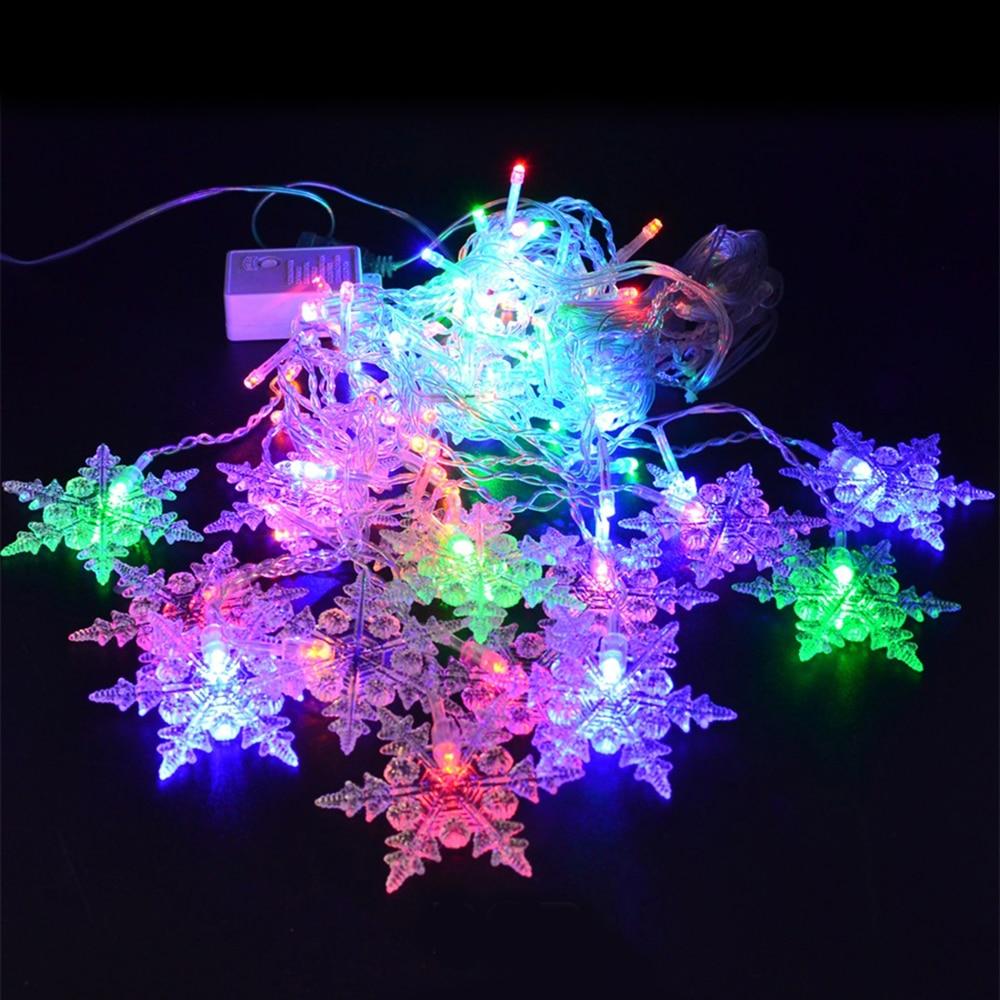 Schneeflocken Hängende LED-Lichter