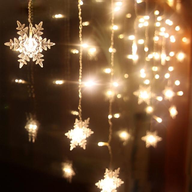 Schneeflocken Hängende LED-Lichter