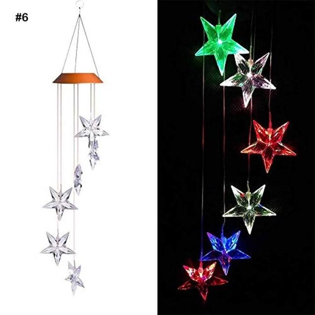 Windspiel LED-Lichter
