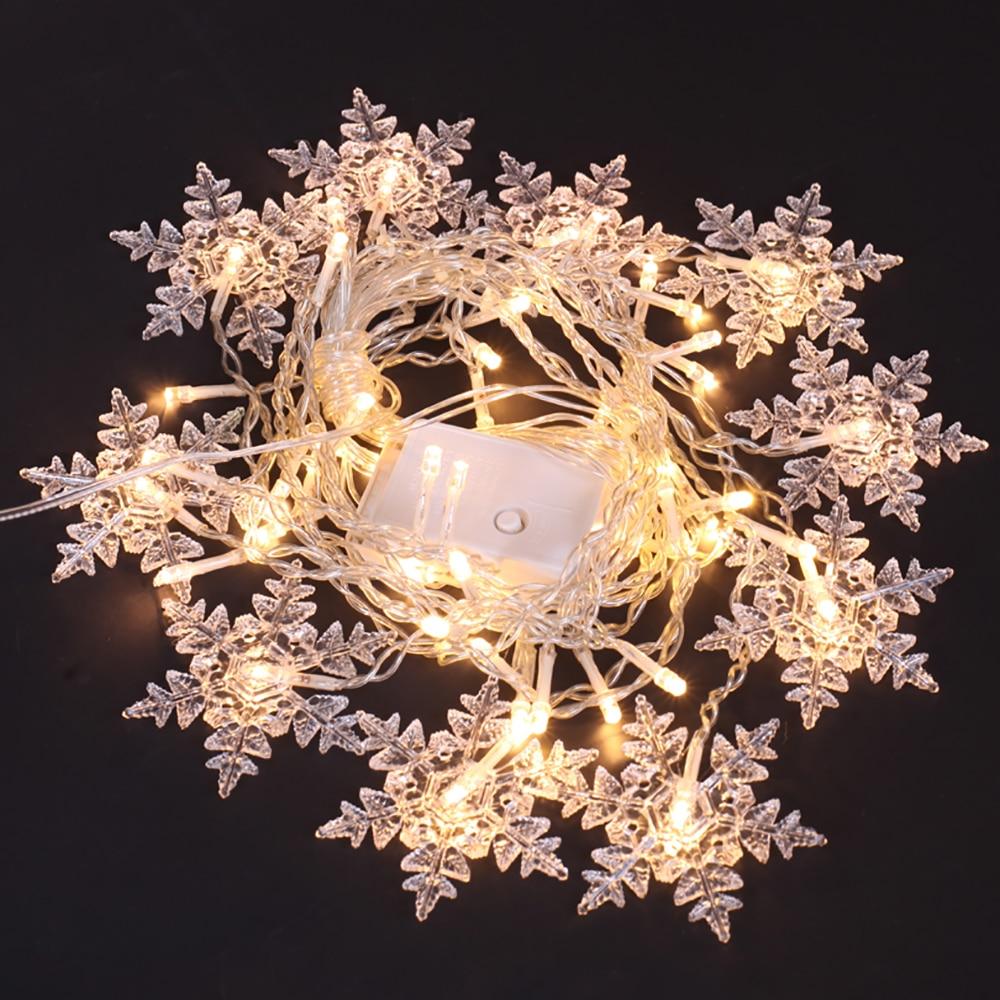 Schneeflocken Hängende LED-Lichter